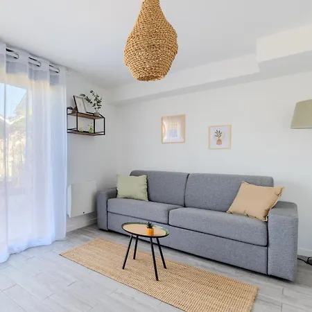 Apartmán Le Jardin Roosevelt-parking-airport 15' Mérignac
